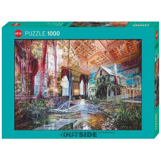 Intruding House 1000 Piece Jigsaw Puzzle Heye - BIG FRENCHIES