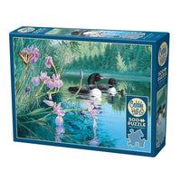Iris Cove Loons 500 Piece Jigsaw Puzzle Cobble Hill - BIG FRENCHIES