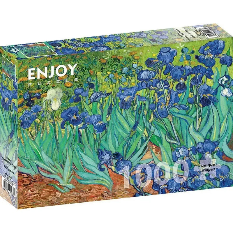 Irises by Van Gogh 1000 Piece Jigsaw Puzzle Enjoy - BIG FRENCHIES