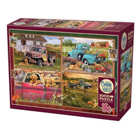 It's a Dog's Life 2000 Piece Jigsaw Puzzle Cobble Hill - BIG FRENCHIES