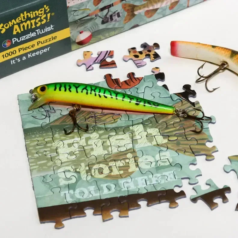 It's a Keeper "Something's Amiss!" 1000 Piece Jigsaw Puzzle PuzzleTwist - BIG FRENCHIES