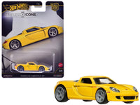 Porsche Carrera GT Yellow "Timeless Icons" Series Diecast Model Car by Hot Wheels