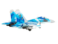 Sukhoi Su-27UB Flanker Aircraft "831st Tactical Aviation Brigade" (2017) Ukrainian Air Forces 1/72 Diecast Model by JC Wings