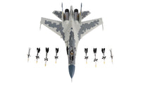 Sukhoi Su-27 Flanker Aircraft "Ukraine War" (2023) Ukrainian Air Forces 1/72 Diecast Model by JC Wings