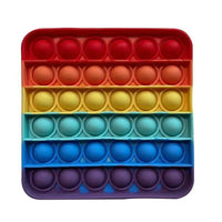 Popit Fidget Toy Push Bubble Sensory Stress Relief Kids Family Games Square Game - # BOT&G51110001 - BIG FRENCHIES
