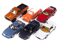 "Classic Gold Collection" 2026 Release 1 Set B of 6 Cars 1/64 Diecast Model Cars by Johnny Lightning