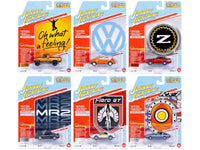 "Classic Gold Collection" 2026 Release 1 Set B of 6 Cars 1/64 Diecast Model Cars by Johnny Lightning