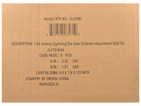 Johnny Lightning Collector's Tin 2025 Set of 6 Cars Release 3 Limited Edition 1/64 Diecast Model Cars by Johnny Lightning