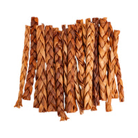 All-Natural Braided Collagen Stick Dog Treats, Supports Joint, Skin & Coat Health – 12-Inch Standard (25/Case) - BIG FRENCHIES