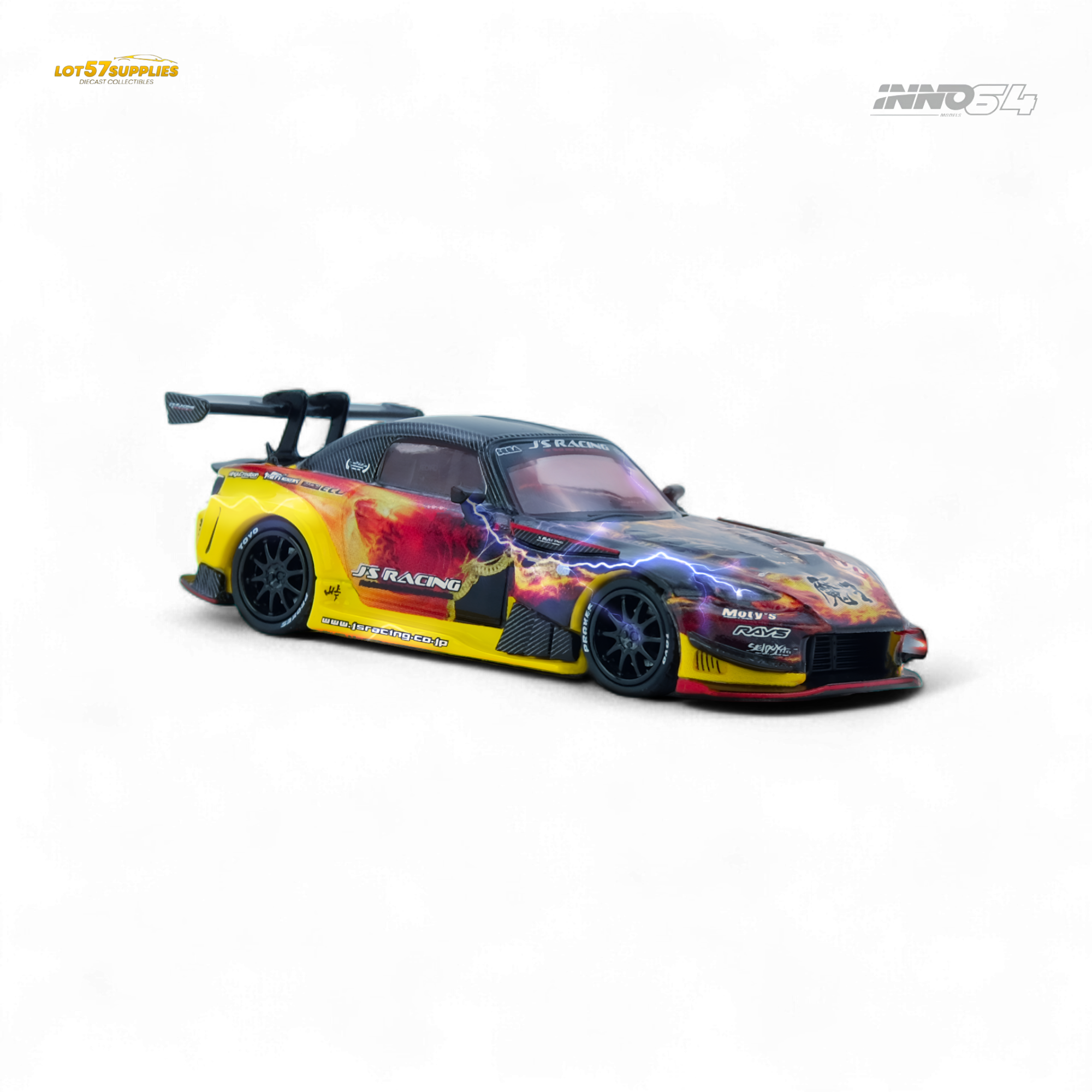 (Pre-Order) INNO64 Honda S2000 J's Racing AP1 1:64