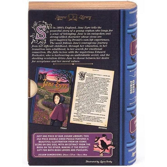 Jane Eyre Double-Sided 252 Piece Jigsaw Puzzle Professor Puzzle - BIG FRENCHIES