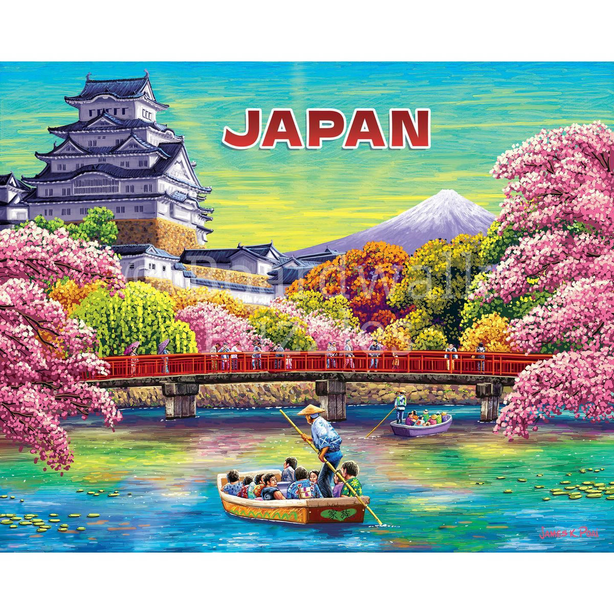 Japan 210 Piece Jigsaw Puzzle Boardwalk - BIG FRENCHIES