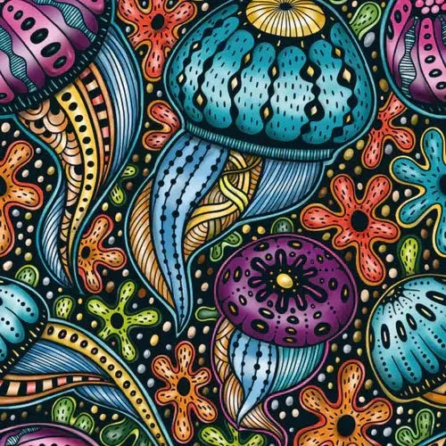Jellyfish 72 Piece Pocket Jigsaw Puzzle Curiosi - BIG FRENCHIES