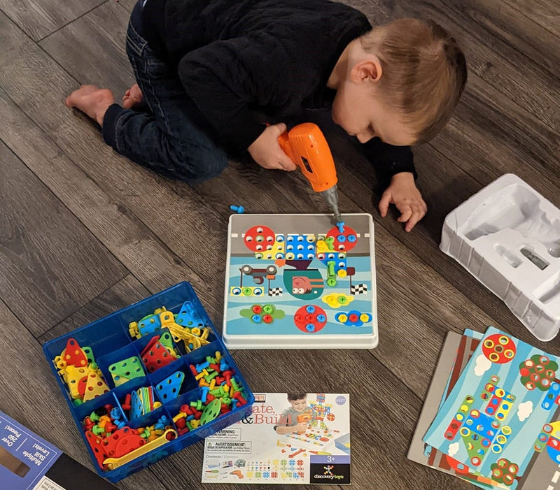 CREATE, DRILL & BUILD STEAM Activity Set – BIG FRENCHIES