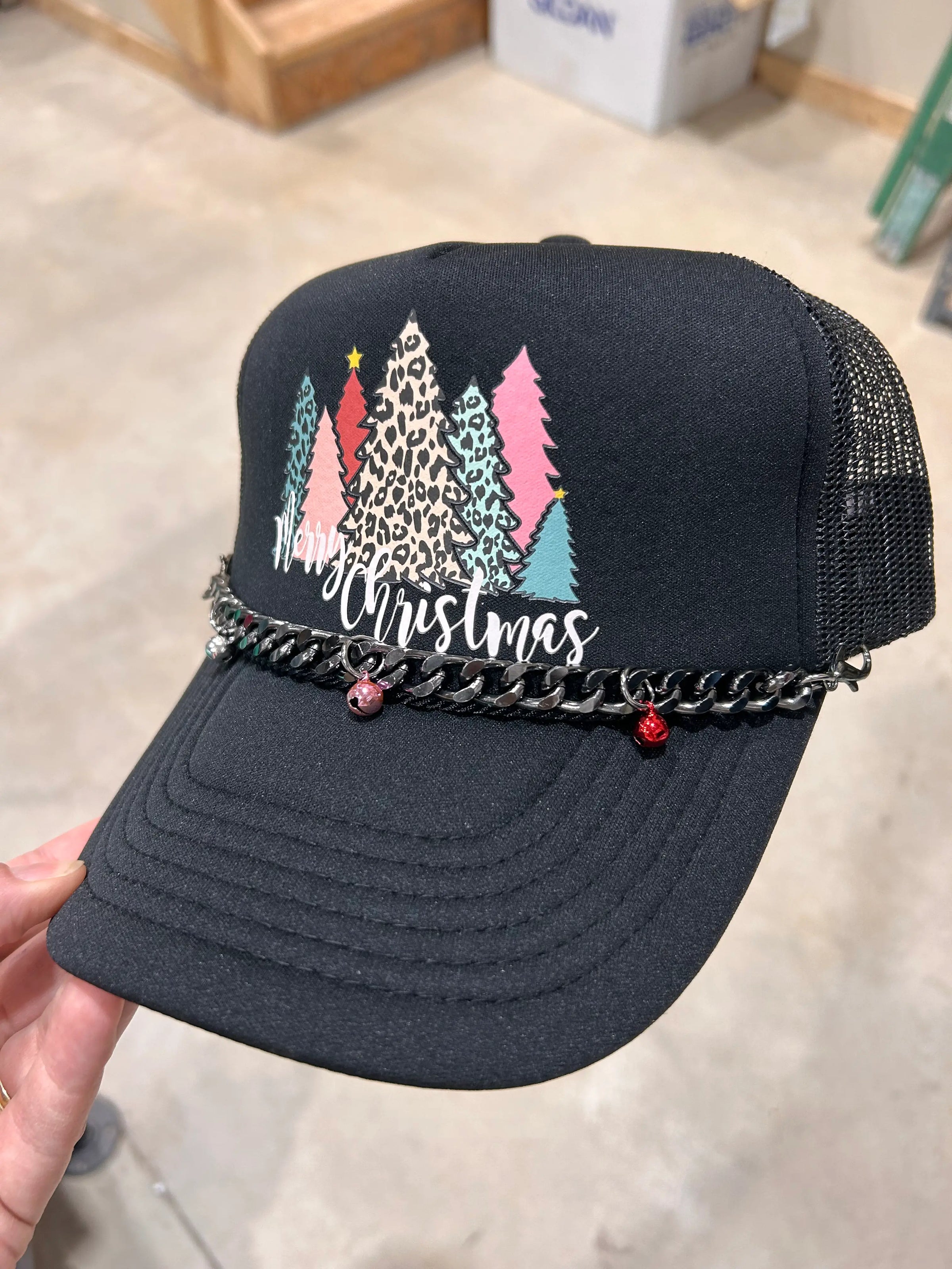 Jingle Bell Trucker Hat Chains - BIG FRENCHIES