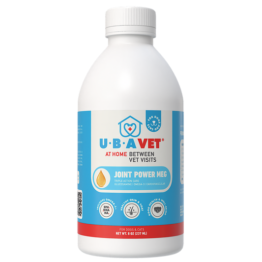 UBAVET Joint Power MEG Maximum Joint Support Liquid for Dogs & Cats - BIG FRENCHIES