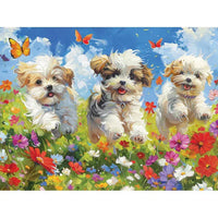 Joy 275 Large Piece Jigsaw Puzzle Cobble Hill - BIG FRENCHIES