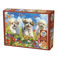 Joy 275 Large Piece Jigsaw Puzzle Cobble Hill - BIG FRENCHIES