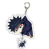 Jujutsu Kaisen Acrylic Keychain Gojo Itadori Megumi Sukuna Anime Key Chains Accessories Gift