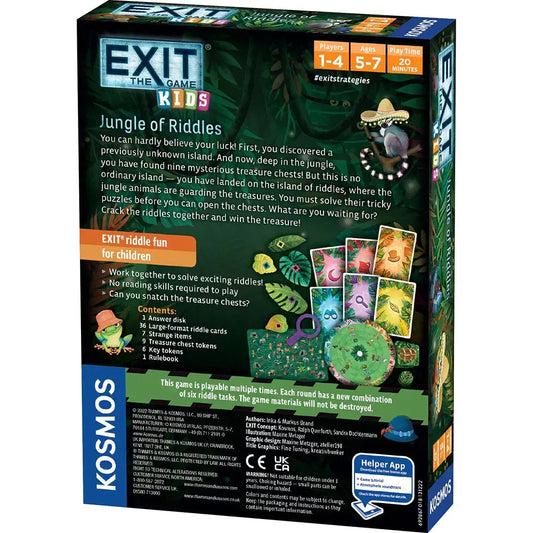 Jungle of Riddles for Kids - Exit the Escape Room Game - Kosmos