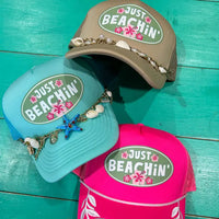 Just Beachin' Trucker Hat - BIG FRENCHIES