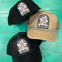 Just Here For The Beer Trucker Hat - BIG FRENCHIES