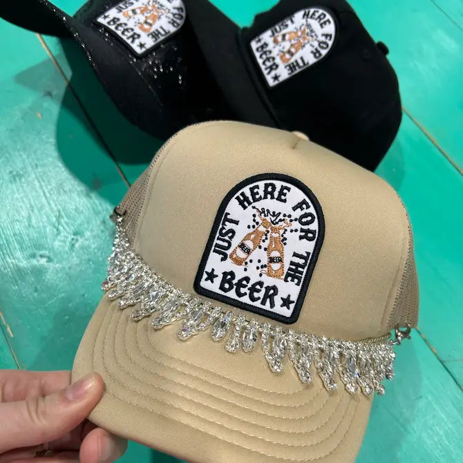 Just Here For The Beer Trucker Hat - BIG FRENCHIES