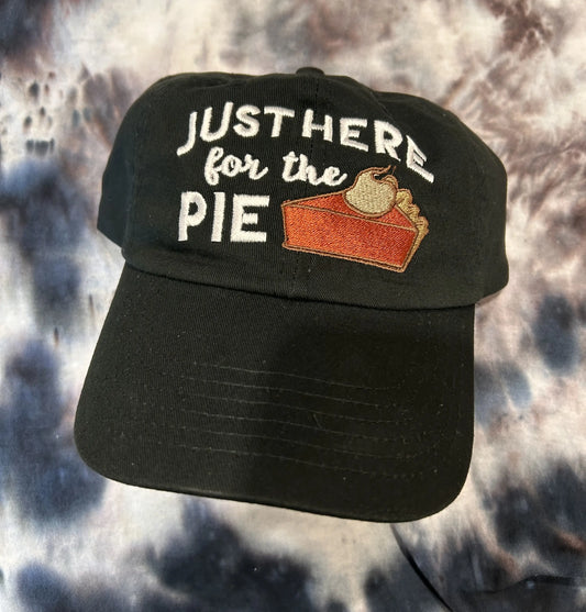 Just Here For The Pie Dad Hat - BIG FRENCHIES