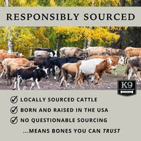 K9 Connoisseur Beef Lung Dog Treats 8 oz & 2.5 lb USA Single Ingredient Bulk