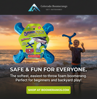 Shark Rang Boomerangs - Retail Boomerang Pack - Soft and Safe boomerangs for kids