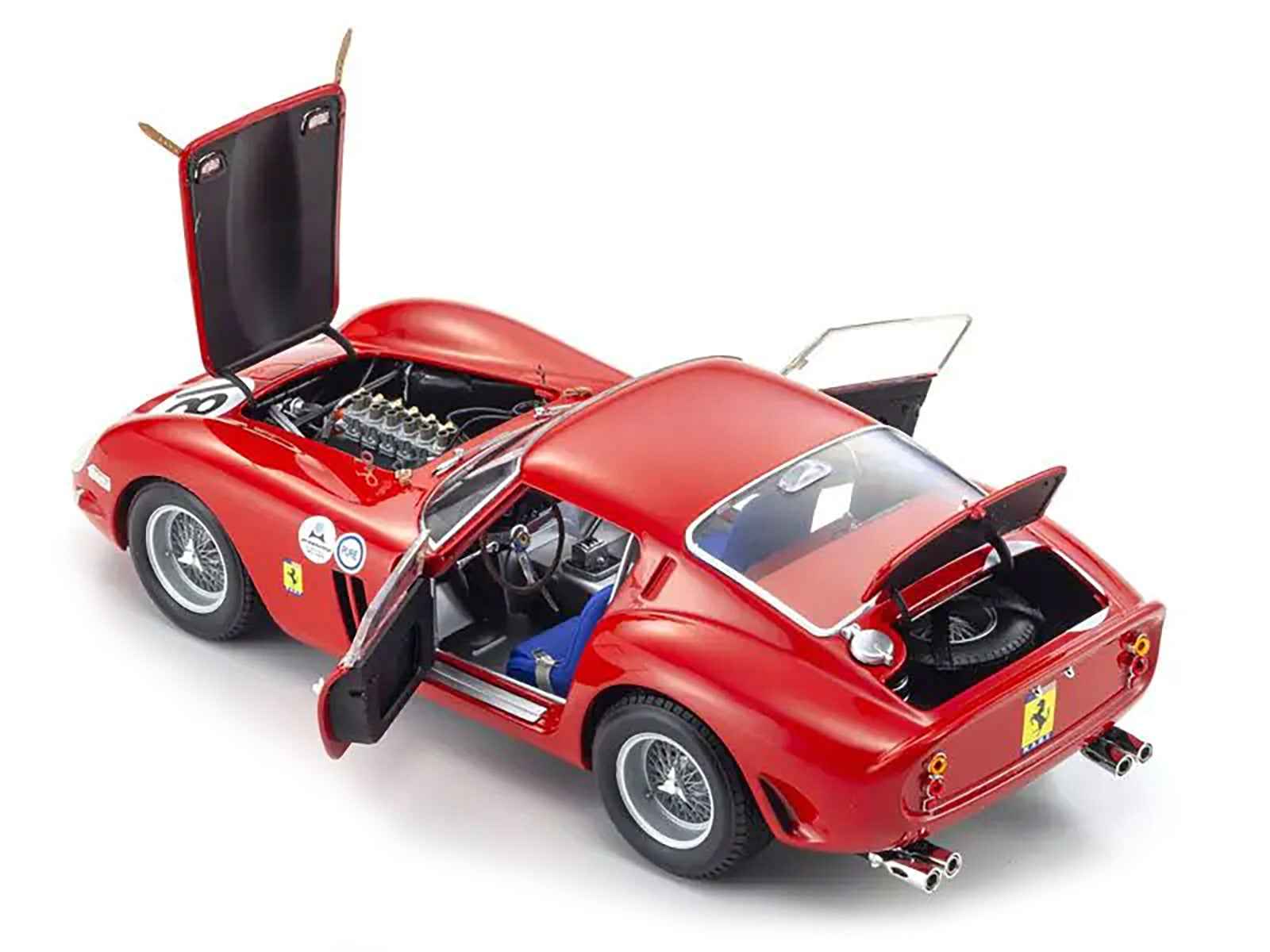 Ferrari 250 GTO #18 Pedro Rodriguez Winner "Daytona 3 Hours" (1963) 1/18 Diecast Model Car by Kyosho