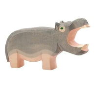 Wooden Animal Figures Handcrafted Elephant Lion Giraffe Toys - # BOT&G512610002 - BIG FRENCHIES