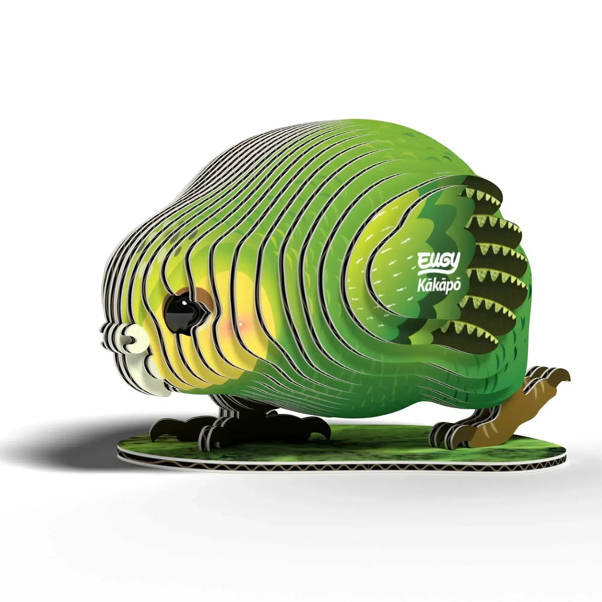 Kakapo 3D Cardboard Model Kit Eugy - BIG FRENCHIES
