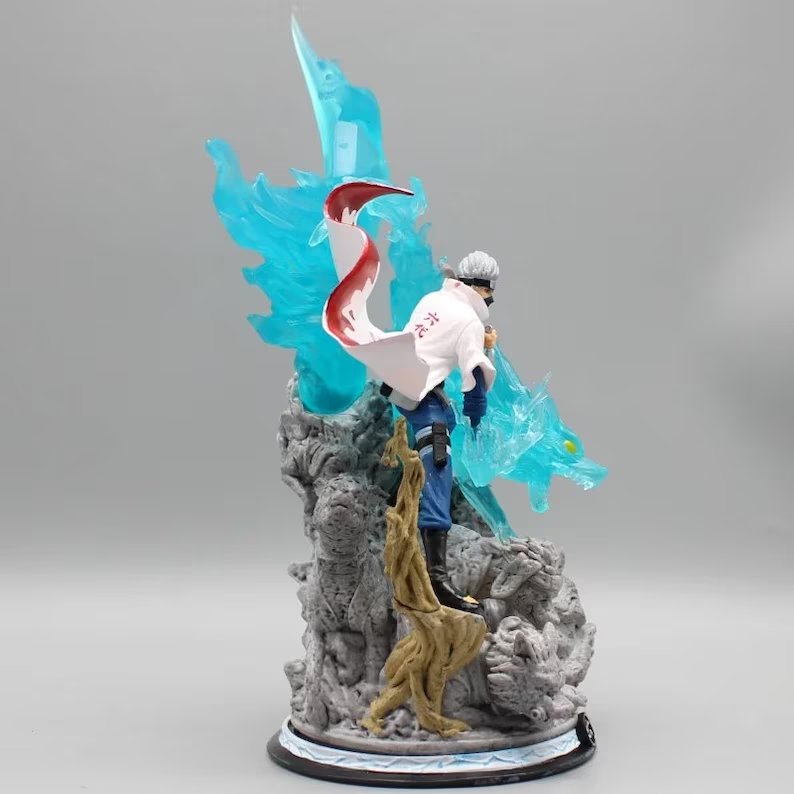 Kakashi Hatake Anime Figurines, Konoha Sixth Hokage Naruto Figure, Toys and Figurines