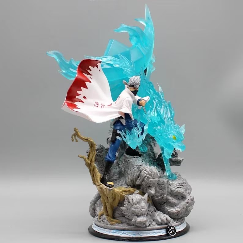 Kakashi Hatake Anime Figurines, Konoha Sixth Hokage Naruto Figure, Toys and Figurines