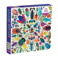 Kaleido-Beetles 500 Piece Jigsaw Puzzle Mudpuppy - BIG FRENCHIES