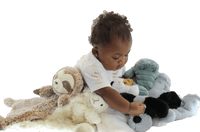 Crinkle Cuddler-Sensory Plush Gator