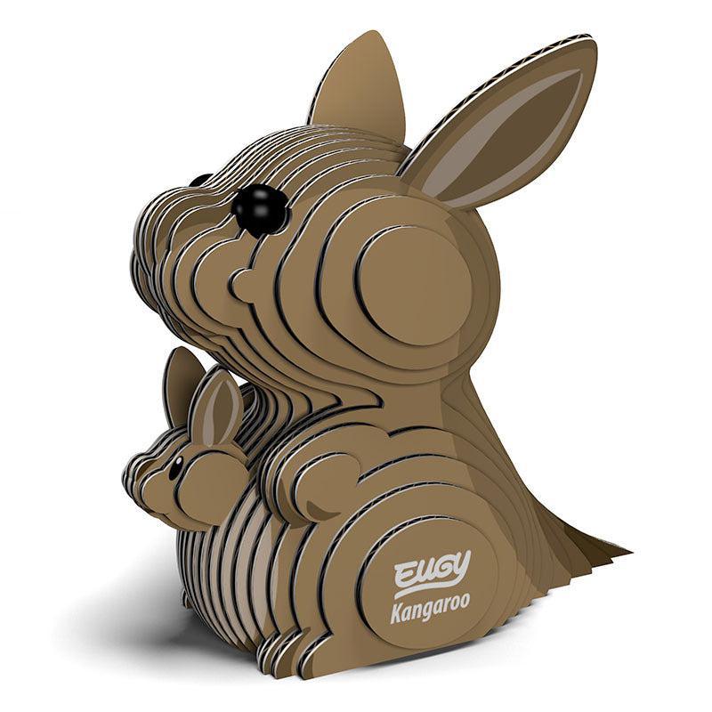 Kangaroo 3D Cardboard Model Kit Eugy - BIG FRENCHIES