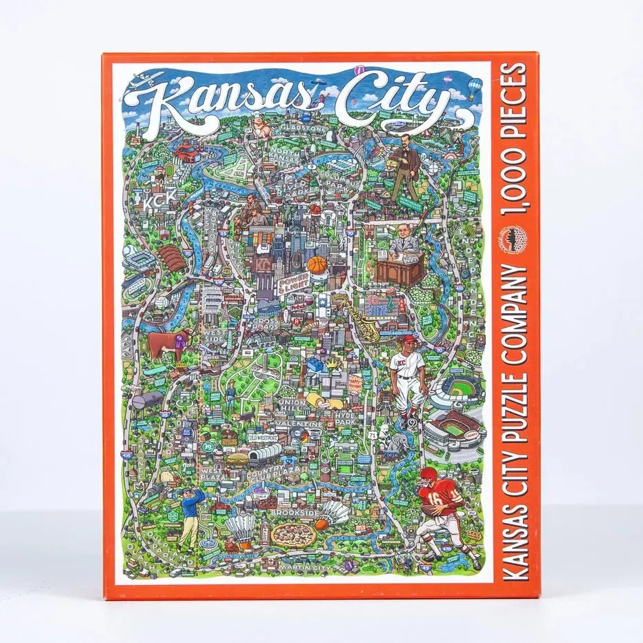 Kansas City 1000 Piece Jigsaw Puzzle Birdie