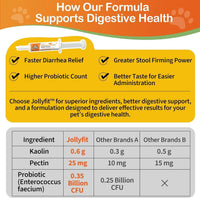 Kaolin Pectin Probiotic Paste for Dogs & Cats – Digestive Support Anti-Diarrhea
