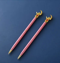 Kawaii Sailor Moon Ballpoint Pen, Black Office Pen Stationery Supplies School Student Gifts