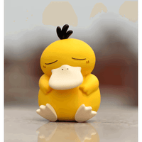 Kawaii Sleeping Snorlax, Gonbe, Psyduck Pokemon Anime Figure Set