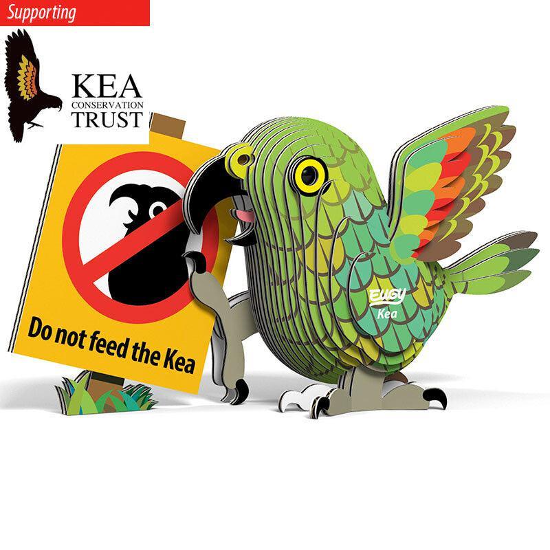 Kea 3D Cardboard Model Kit Eugy - BIG FRENCHIES