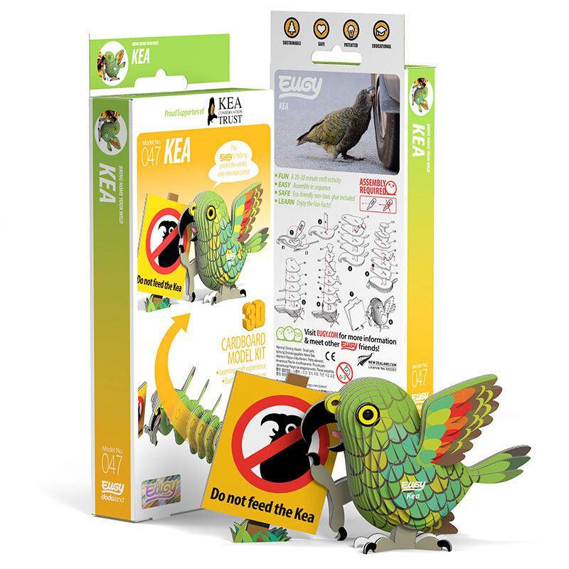 Kea 3D Cardboard Model Kit Eugy - BIG FRENCHIES