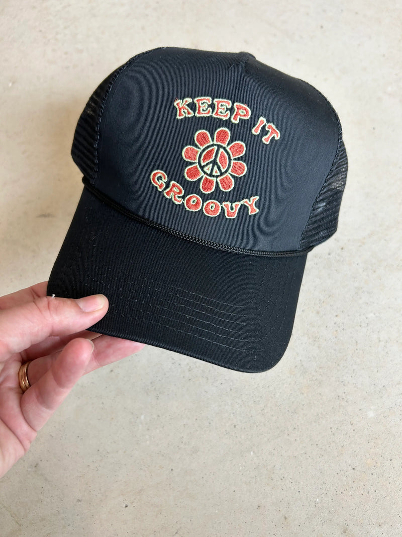 Keep It Groovy Trucker - BIG FRENCHIES