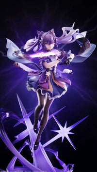 Keqing Figure, Sexy Kawaii Cute Genshin Impact Figurine, Anime Gifts 10 in
