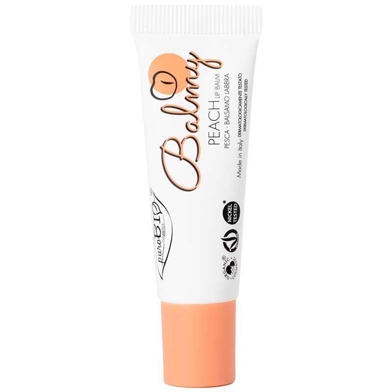 PuroBio Balmy Peach - Organic Lip Balm | 10ml