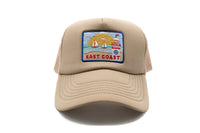 East Coast Postcard Trucker Hat - BIG FRENCHIES