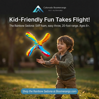 Safe Boomerangs for kids - Sedona Boomerang