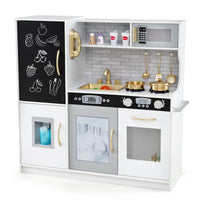 Toddler Pretend Play Kitchen for Boys and Girls 3-6 Years Old